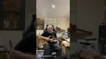 A longer jam with the new Cort G300 Raw,