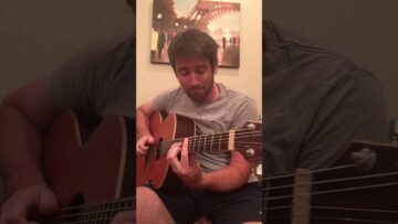Calvin Harris My Way fingerstyle guitar cover by Nathaniel Murphy
