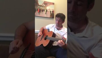 Cascada Everytime We Touch fingerstyle guitar cover by Nathaniel Murphy