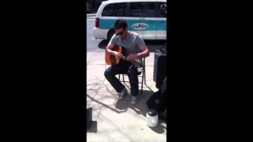 Chicago street guitar! by Nathaniel Murphy