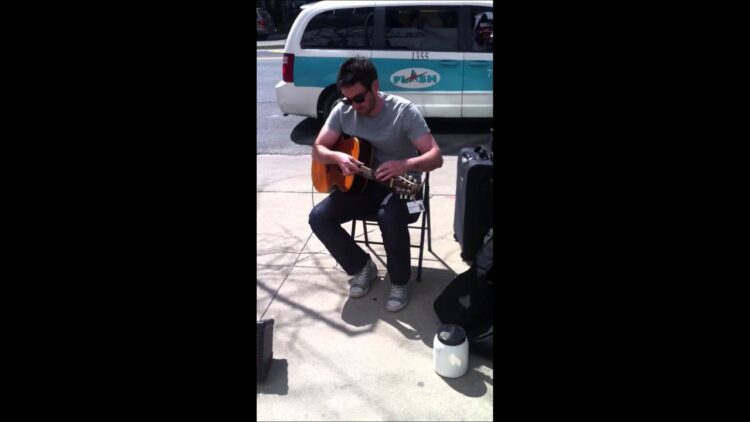 Chicago street guitar! by Nathaniel Murphy