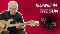 How to Play Island in the Sun solo (Weezer) | Guitar Lessons with Old Grey Guitarist