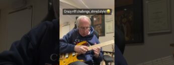 If Steve vai took the crazy riff challenge? 😊😊