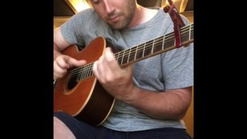Martin Garrix ft Dua Lipa Scared to be lonely fingerstyle guitar arr by Nathaniel Murphy