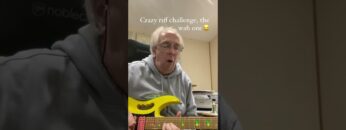 My second entry into the crazy riff challenge😂