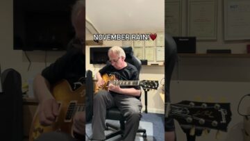 November Rain main solo