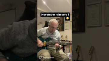 November rain solo 1