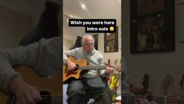 Pink Floyd Wish You Were Here intro solo