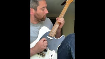 Rick Nielsen’s 1951 Fender Telecaster played by Nathaniel Murphy