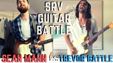 SRV GUITAR BATTLE ft. TREVOR BATTLE