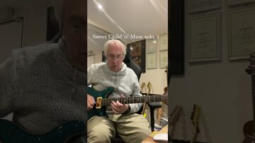 Sweet Child ‘o’ Mine solo1, 2+3 to come