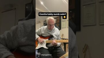 The first solo from the Floyd classic😊