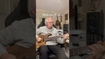 The solo from the great Blondie track 😊