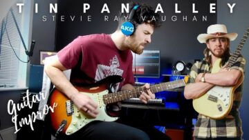 Tin Pan Alley – Stevie Ray Vaughan (Guitar Improv)