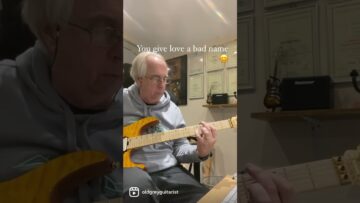 You give love a bad name solo😊